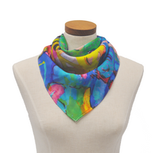 Load image into Gallery viewer, French Curves Silk Chiffon Scarf
