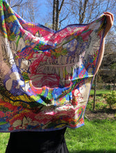 Load image into Gallery viewer, Lupin Cotton Silk Scarf
