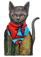 Load image into Gallery viewer, Cape Curves Pet Kerchief with Snap
