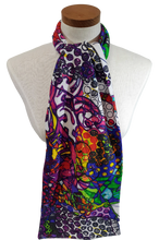 Load image into Gallery viewer, Tropical Berry Knit Scarf

